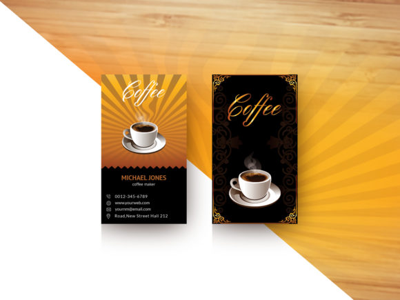 Download Coffee Shop Business Cards Templates - Card Collection