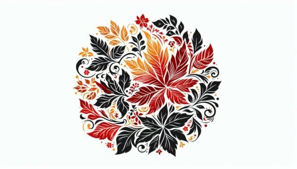 Download Autumn Foliage Illustration - Illustration Collection