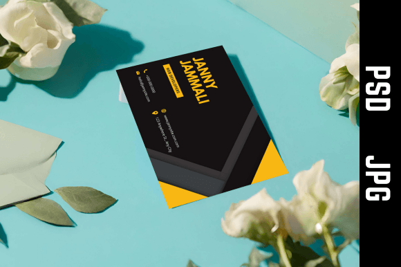 Download Business Visiting Card Mockup - Card Collection