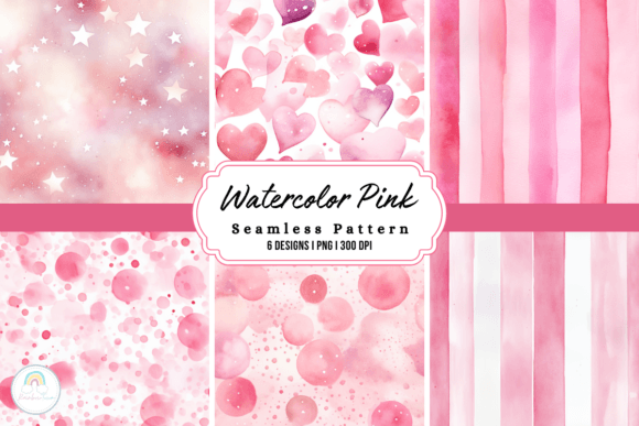 Download Watercolor Soft Pink Seamless Background - Premium Resources