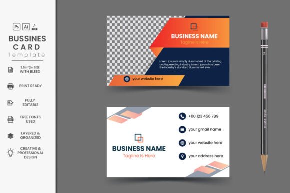 Download Professional Business Cards Templates - Card Collection