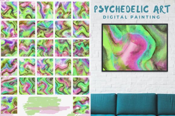 Download Psychedelic Abstract Illustrations - Illustration Collection