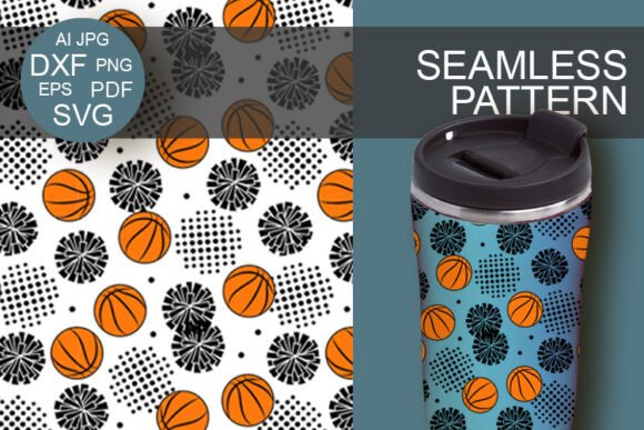 Download Seamless Background Basketball Backdrop - Premium Bundle