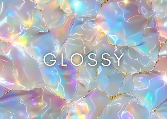 Download Iridescent Holographic Digital Paper - Premium Resources